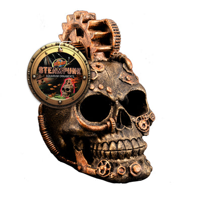 Zoo Med Steampunk Ornament Skull 097612033113