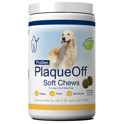 NaturVet Proden PlaqueOff Large & Giant Breed Dog Soft Chews 45 ct 797801604765
