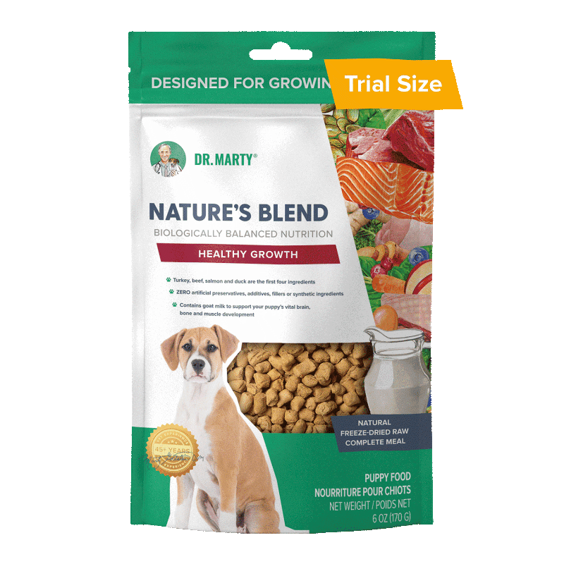 Dr. Marty's Nature's Blend Freeze Dried Puppy 6 oz