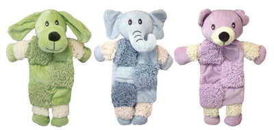 Multipet Aromadog Fleece Squeaker Mat Dog Toy Assorted 12