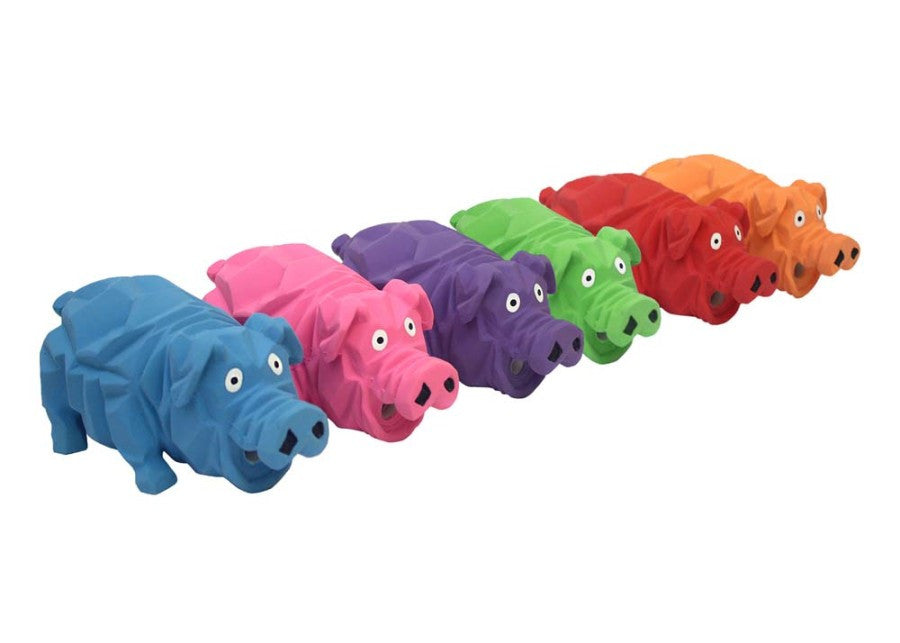Multipet Latex Origami Pals Dog Toy Assorted 4