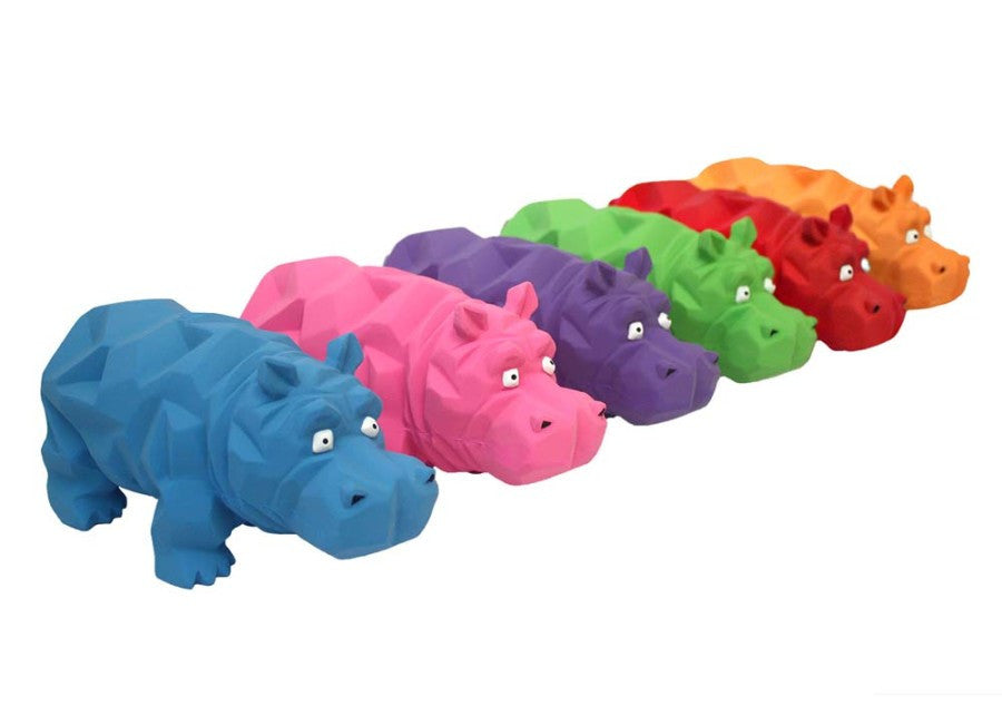 Multipet Latex Origami Pals Dog Toy Assorted 4