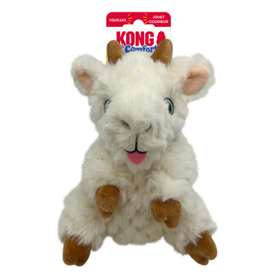 KONG Comfort Tykes Dog Toy Goat Small 035585499819
