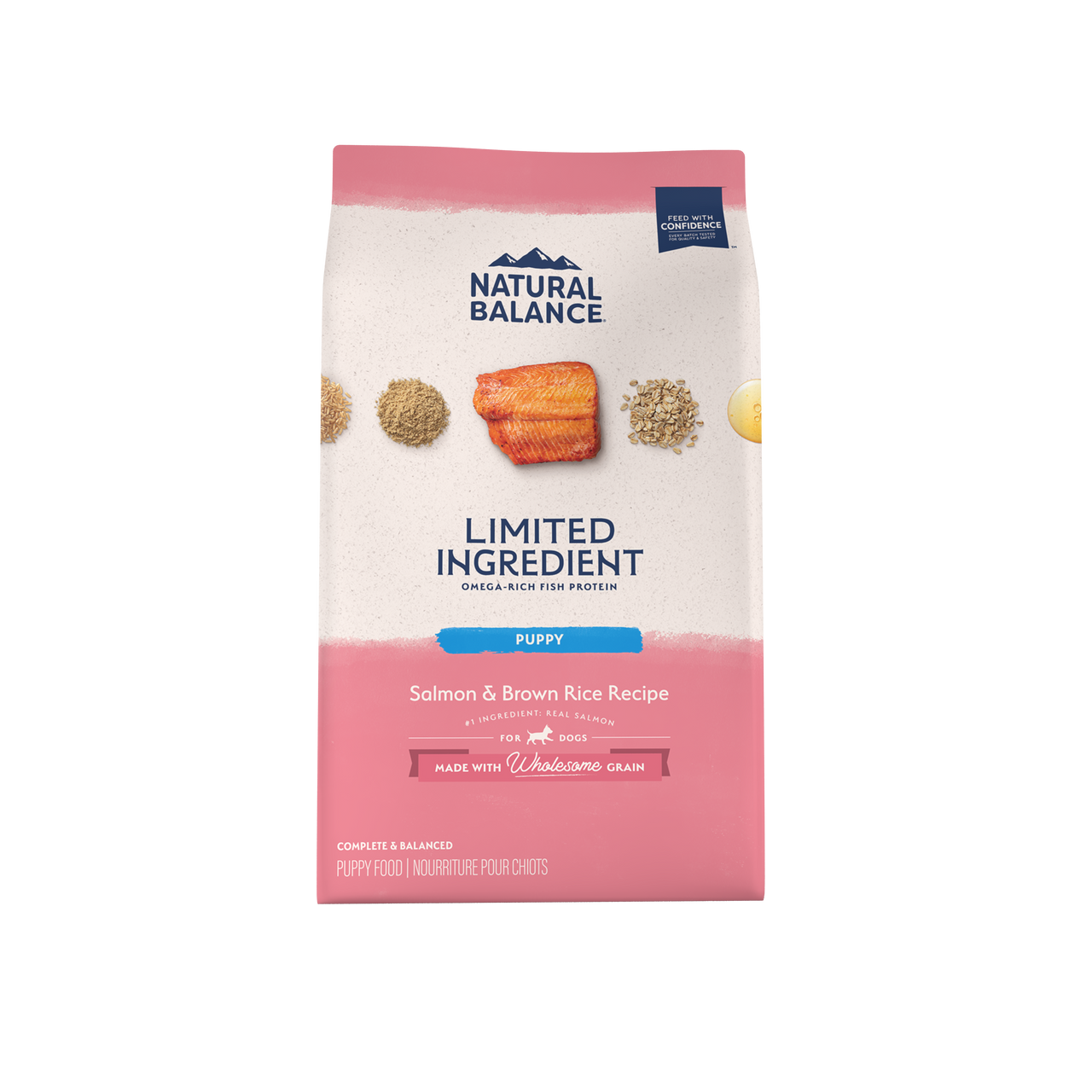 Natural Balance Pet Foods L.I.D. Puppy Dry Dog Food Salmon & Brown Rice 24lb