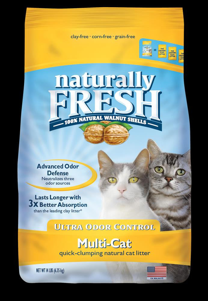 Naturally Fresh Ultra Odor Control Clumping Litter 14lb {L-1}596527 750244220053