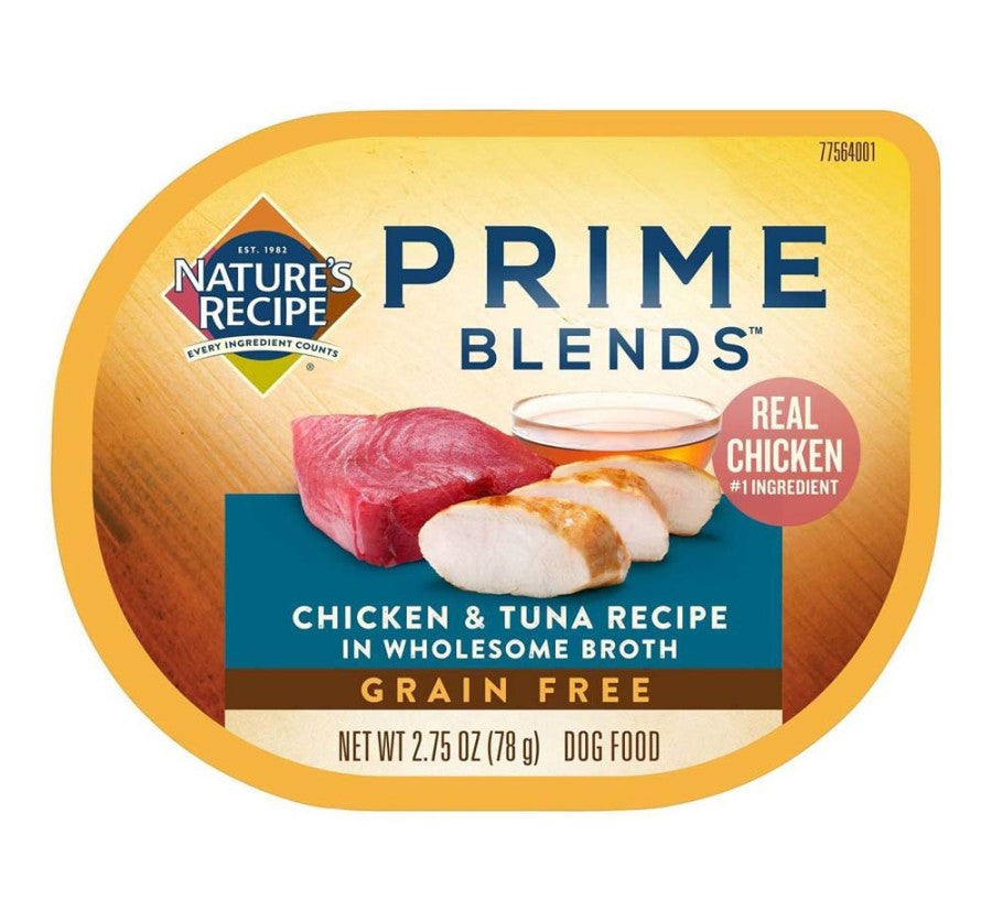 Nature's Recipe Prime Blends Wet Dog Food Chicken And Lamb 12ea/2.75 oz 730521773786