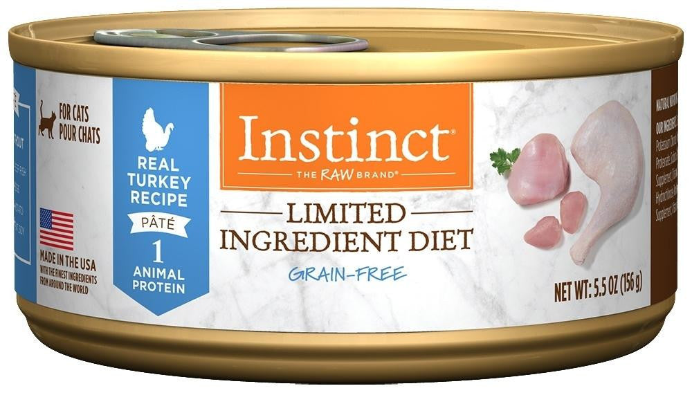 Nature's Variety LID Turkey Formula Feline 12/5.5 Oz {L+1}699032 769949705765