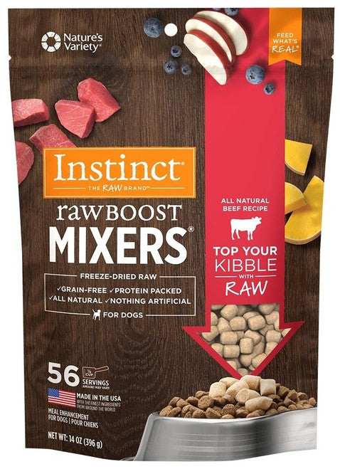 Nature’s Variety Raw Boost Mixers Beef Dog 6 oz {L + 1}699567