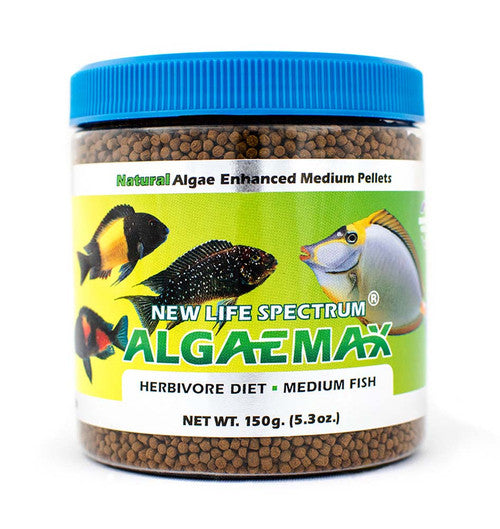 New Life Spectrum Algaemax Sinking Pellets Fish Food 5.3oz MD - Aquarium