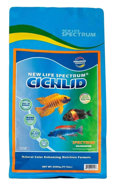 New Life Spectrum Cichlid Pellet 2200 g - Aquarium