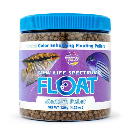 New Life Spectrum Float Pellets Fish Food 4.23oz MD - Aquarium