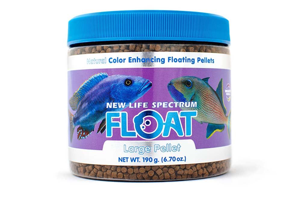 New Life Spectrum Float Pellets Fish Food 6.70oz LG