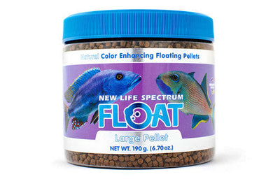 New Life Spectrum Float Pellets Fish Food 6.70oz LG - Aquarium