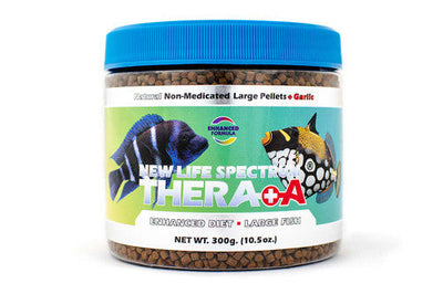 New Life Spectrum Thera + A Pellets Fish Food 10.5oz LG - Aquarium