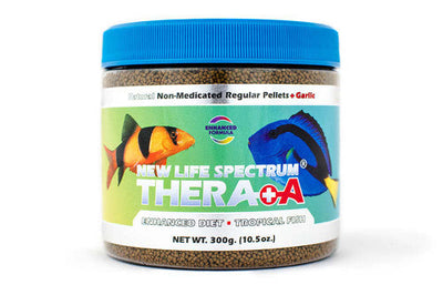 New Life Spectrum Thera + A Pellets Fish Food 10.5oz Regular - Aquarium