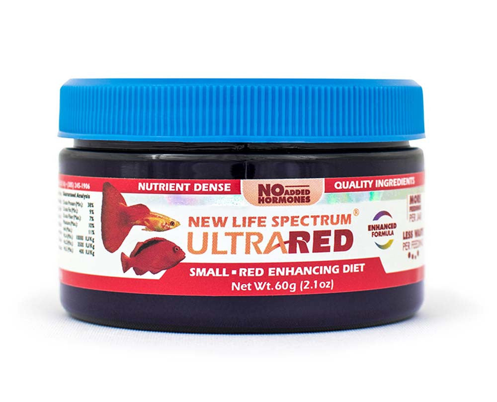 New Life Spectrum UltraRED Pellets Fish Food 2.1oz