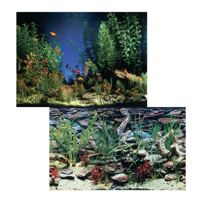 Penn-Plax Double Back Aquarama & Shalescape Background Roll 19.25In X 50 ft 030172131011