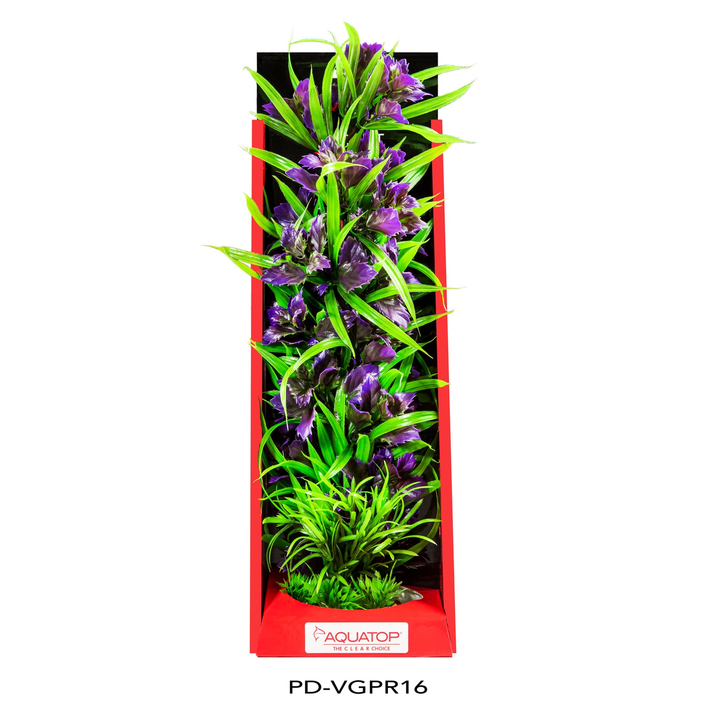 Aquatop Vibrant Garden Plant Purple 16 in 810074880343