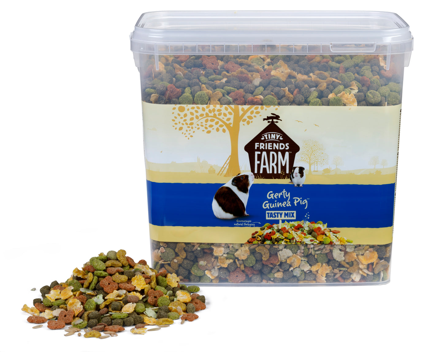Tiny Friends Farm Gerty Guinea Pig Tasty Mix Dry Food 10 lb 730582000791