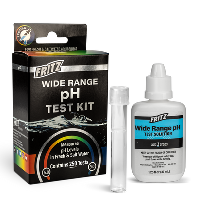 Fritz Wide Range PH Test Kit 080531040003
