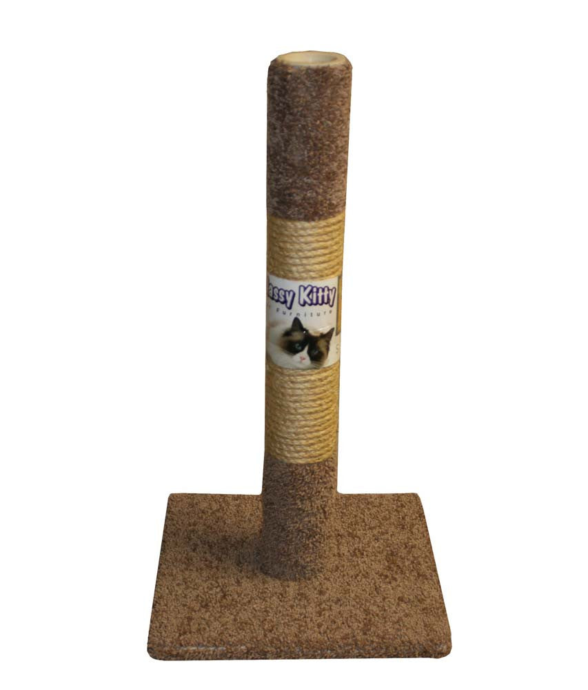 North American Pet Decorator Cat Post Assorted 32 in