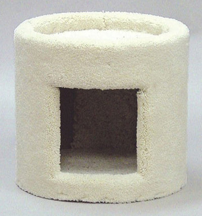 North American Pet One Story Plush Cat Condo Assorted 13’W X 13’D 10.5’H