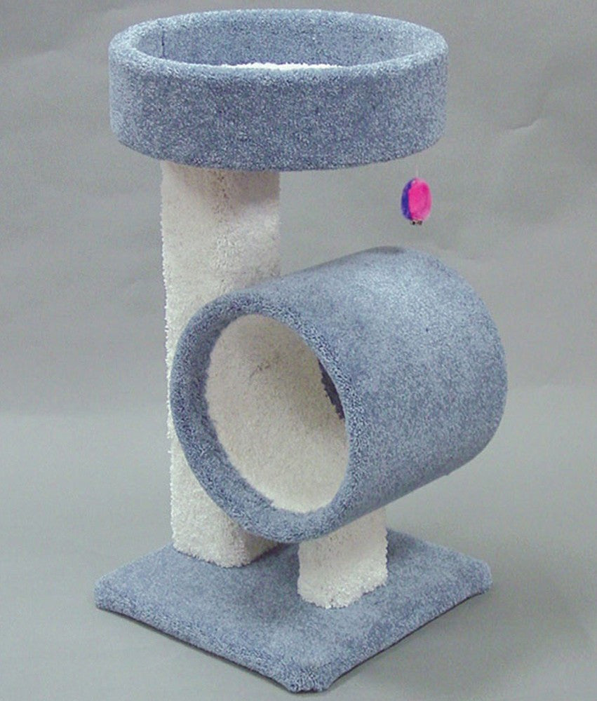 North American Pet Pedestal with Tall Tunnel Assorted 32 in