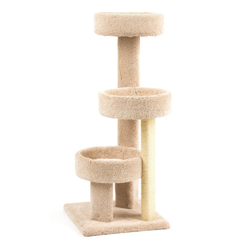 North American Pet Triple Basket Tree Assorted 45 in - Cat