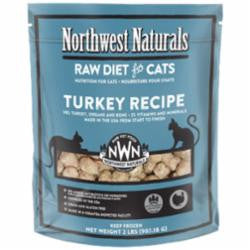 Northwest Naturals Cat Frozen Turkey 2lb {L-x} SD-5 087316385007