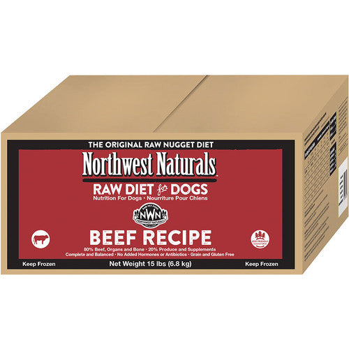 Northwest Naturals Dog Frozen Nuggets Beef Bulk 15lb SD - 5