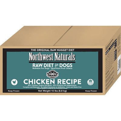 Northwest Naturals Dog Frozen Nuggets Chicken Bulk 15lb SD - 5