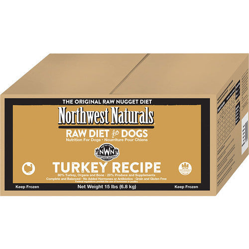 Northwest Naturals Dog Frozen Nuggets Turkey Bulk 15lb SD - 5