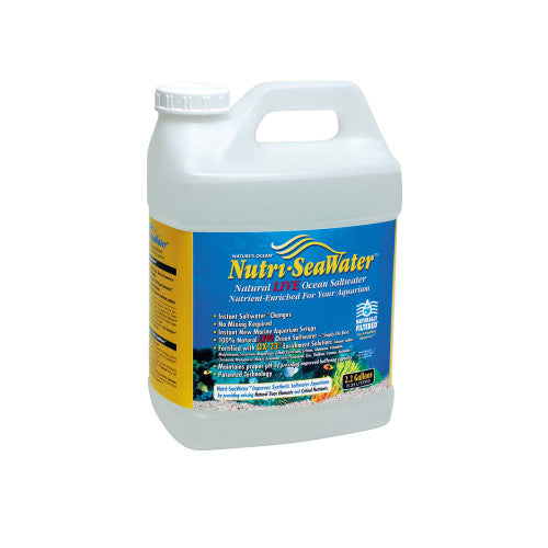 Nutri - Seawater Natural Live Ocean Saltwater 2.2 gal - Aquarium