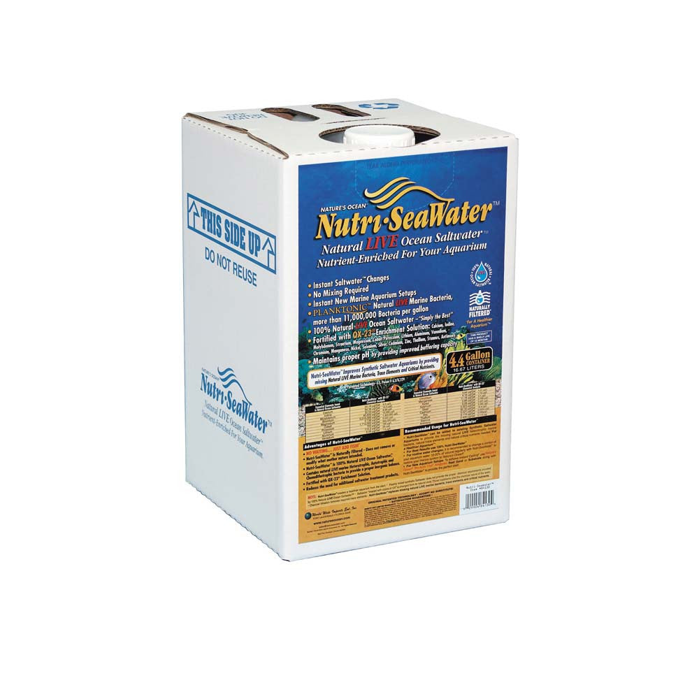 Nutri-Seawater Natural Live Ocean Saltwater 4.4 gal