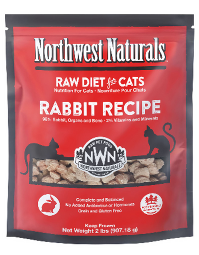 Nwnat Cat Frozen Rabbit 2 Lb {L - x} SD - 5 (DD)