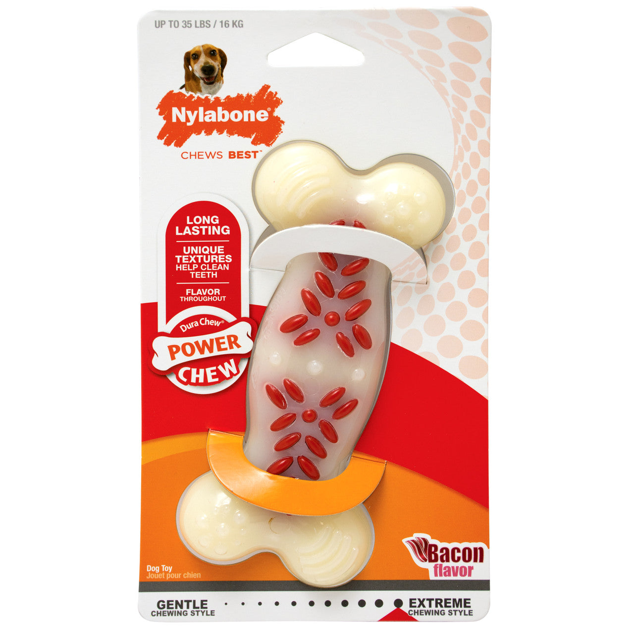 Nylabone bacon best sale