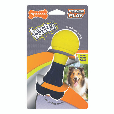 Nylabone Power Play Rubber Dog Toy Fetch - a - Bounce Small (1 Count)
