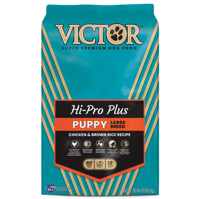Victor Classic Hi-Pro Plus Large Breed Dry Puppy Food 30 lb 899944446568
