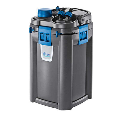 OASE BioMaster Thermo 350 External Canister Filter with Built - in Heater Black Blue - Aquarium