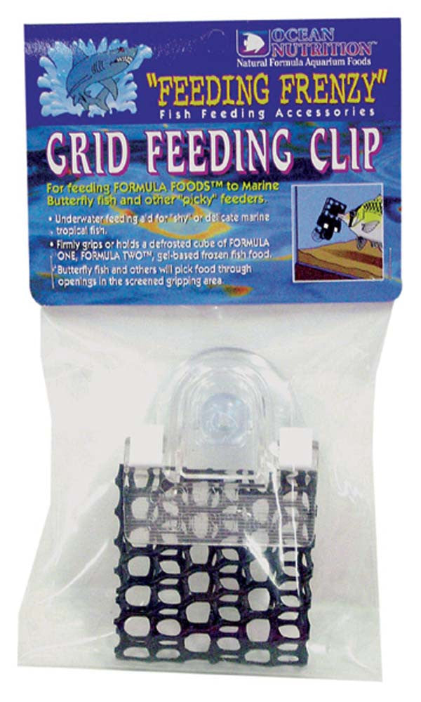 Ocean Nutrition Feeding Frenzy Grid Feeder Clip Black