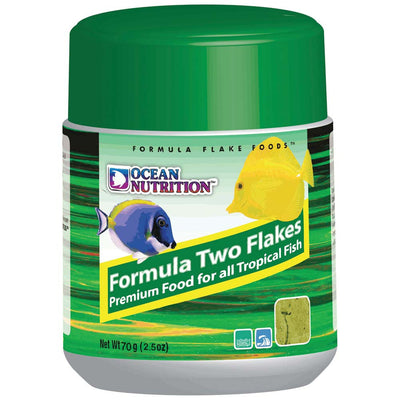 Ocean Nutrition Formula Two Flakes Fish Food 2.5 oz