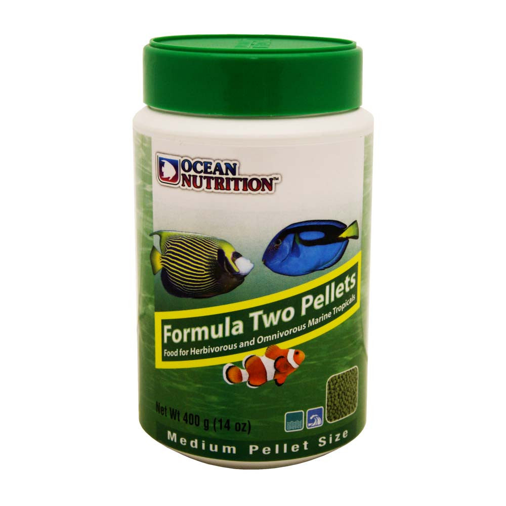 Ocean Nutrition Formula Two Marine Pellets Fish Food 14.1oz MD