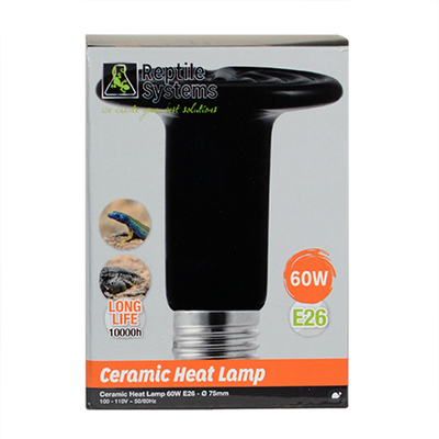 Reptile Systems Ceramic Heat Emitter Black 60 W 3443981200507
