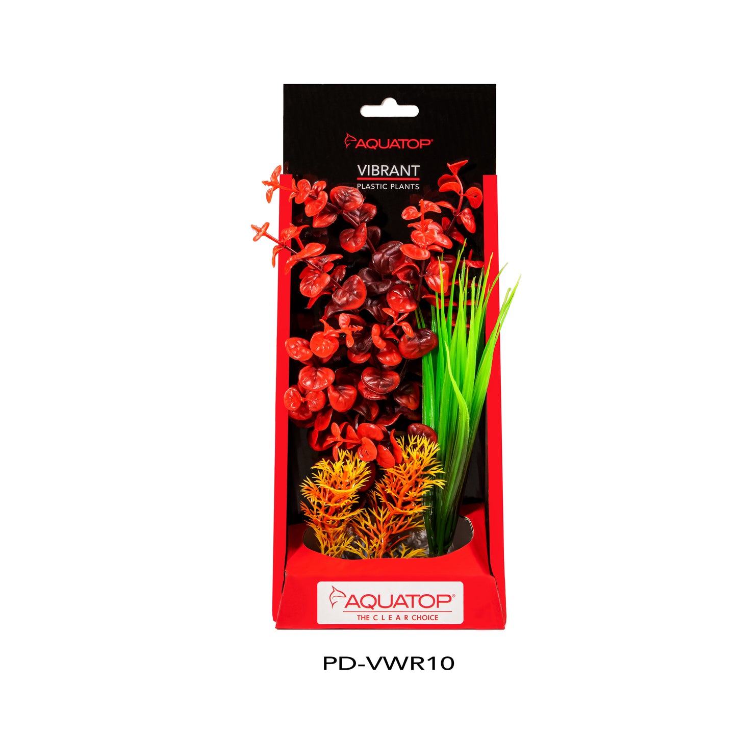 Aquatop Vibrant Wild Plant Red 10 in 810074880466