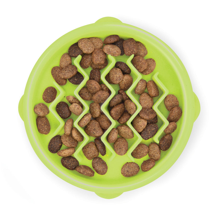 Outward Hound Kitty Slow Feeder Cat Bowl 6oz