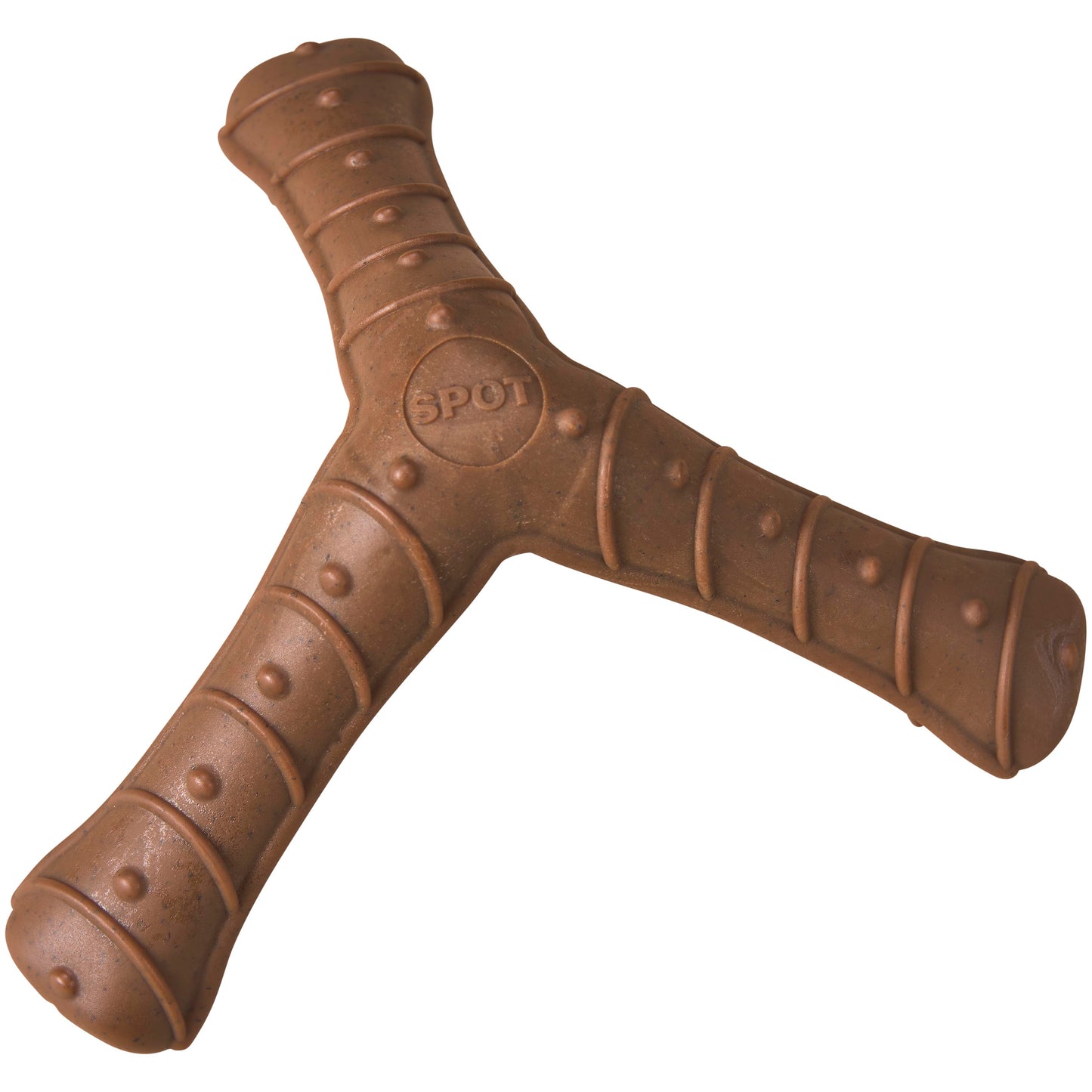 Bam-Bone + Tripod Dog Toy Bison 8 in 077234549193