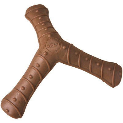 Bam-Bone + Tripod Dog Toy Bison 8 in 077234549193