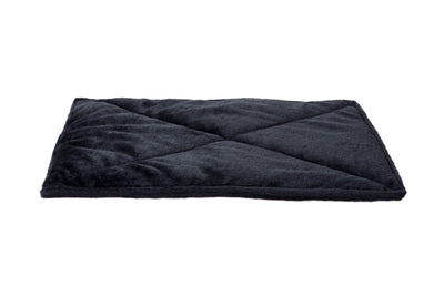 Fur Haven Pet Products Thermanap Faux Fur Warming Pet Mat Black Small 842229102321