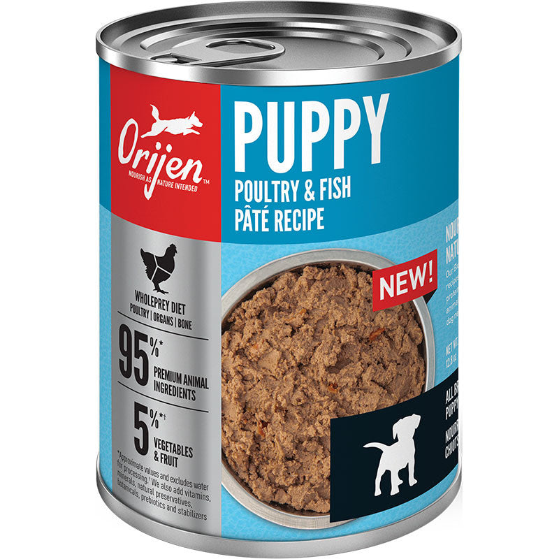 Orijen Dog Grain Free Pate Puppy 12.8oz 064992716158