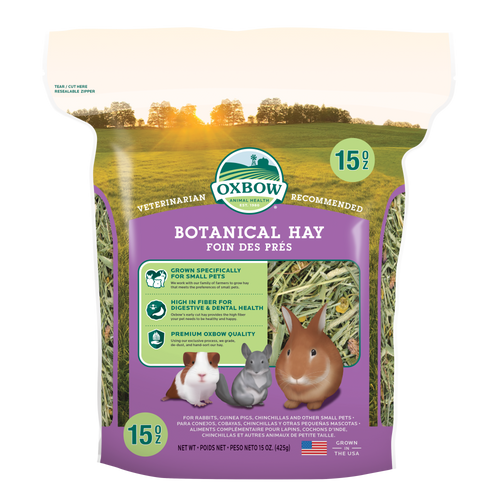 Oxbow Animal Health Botanical Hay Small Treat 15oz - Small - Pet